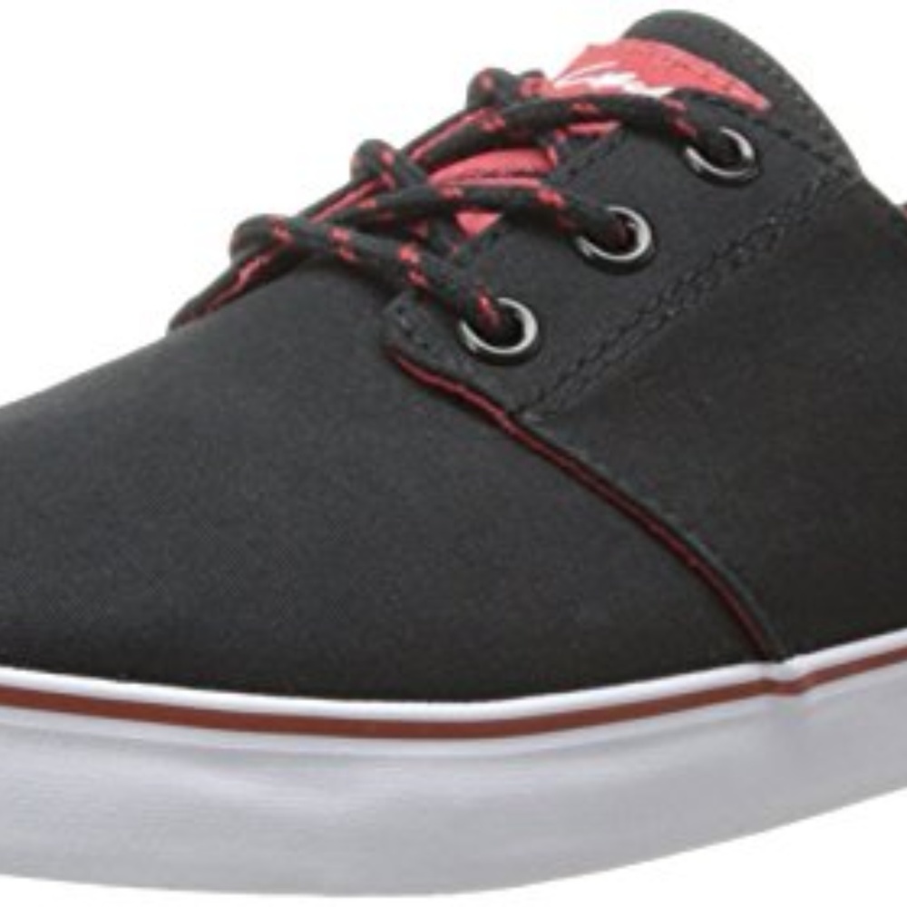 Black C1rca Mens Canvas Skate Shoes